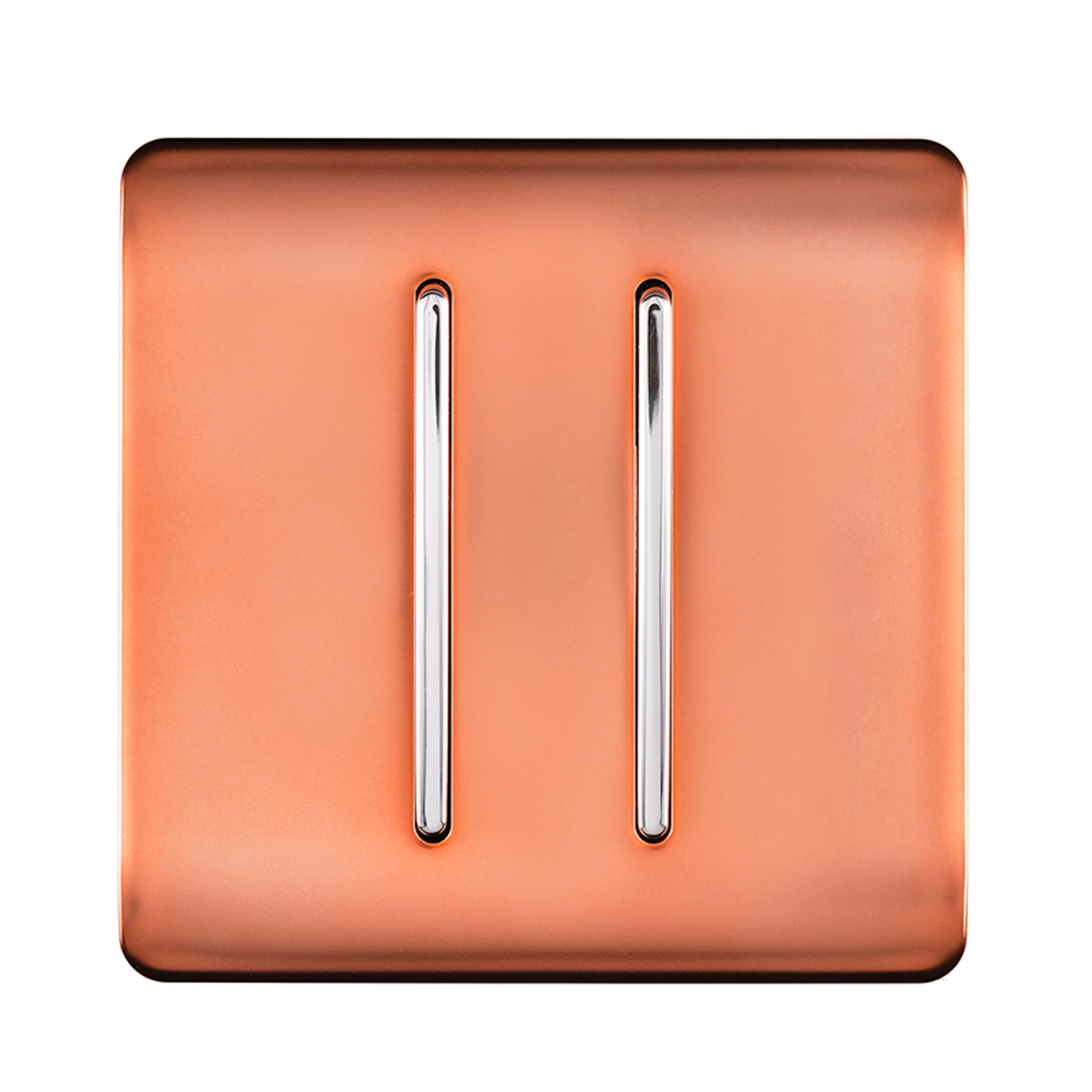 ART-SS4CPR  2 Gang 2 Way 10 Amp Rocker Copper